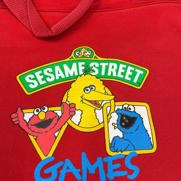 Sesame Street red 16 inch computer brief Case - Picture 2 of 7